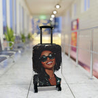 Stylish Afro Queen Luggage Cover