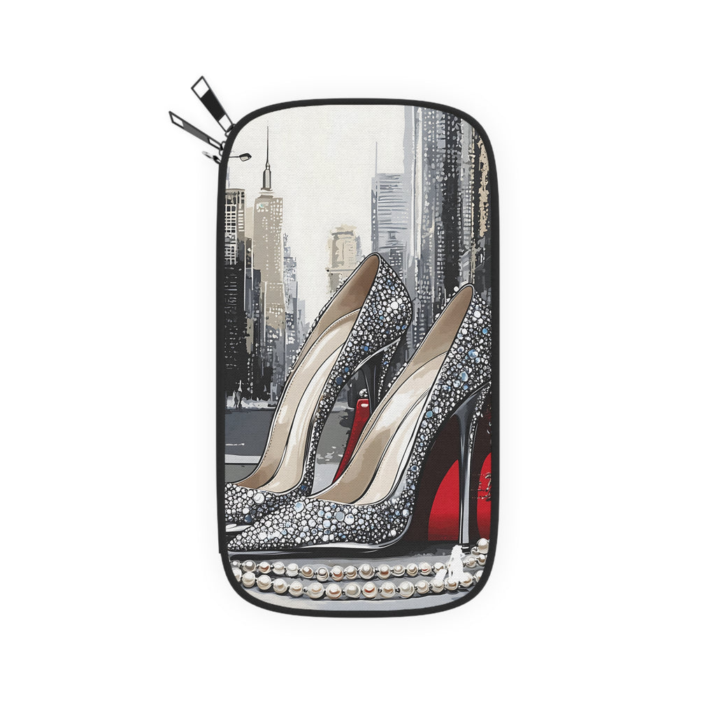 Chic High Heel Passport Wallet