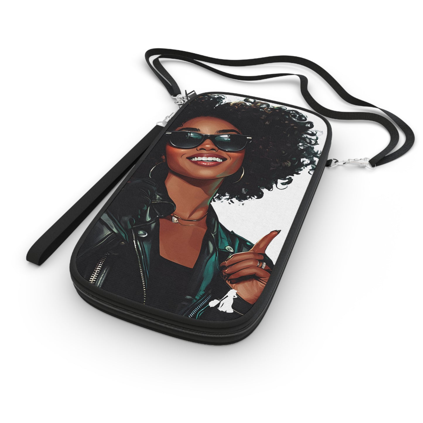 Stylish Afro Queen Passport Wallet