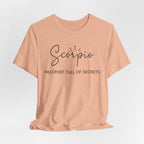 Scorpio Zodiac Travel T-Shirt