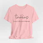 Taurus Zodiac Travel T-Shirt