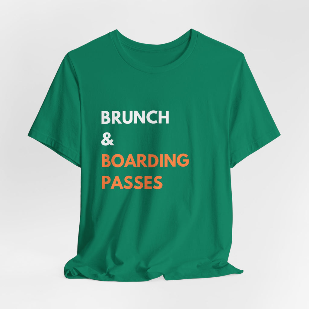 Brunch & Boarding Passes T-Shirt