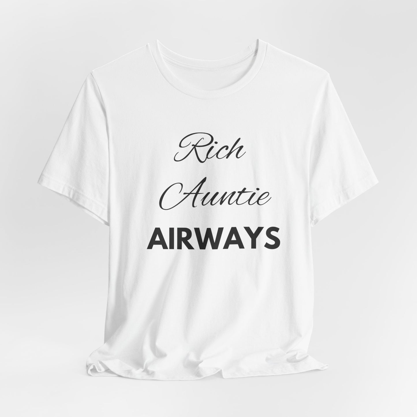 Rich Auntie Airways Unisex T-Shirt