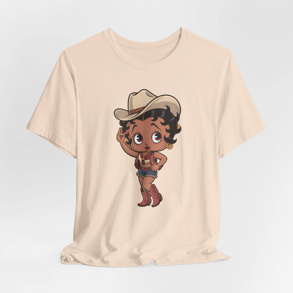 Cowgirl Betty Boop Retro Western T-Shirt