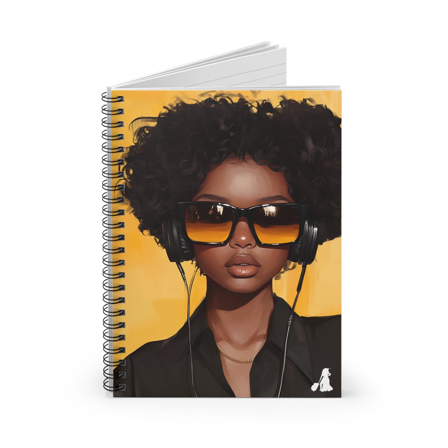 Vibrant Afrocentric Spiral Notebook