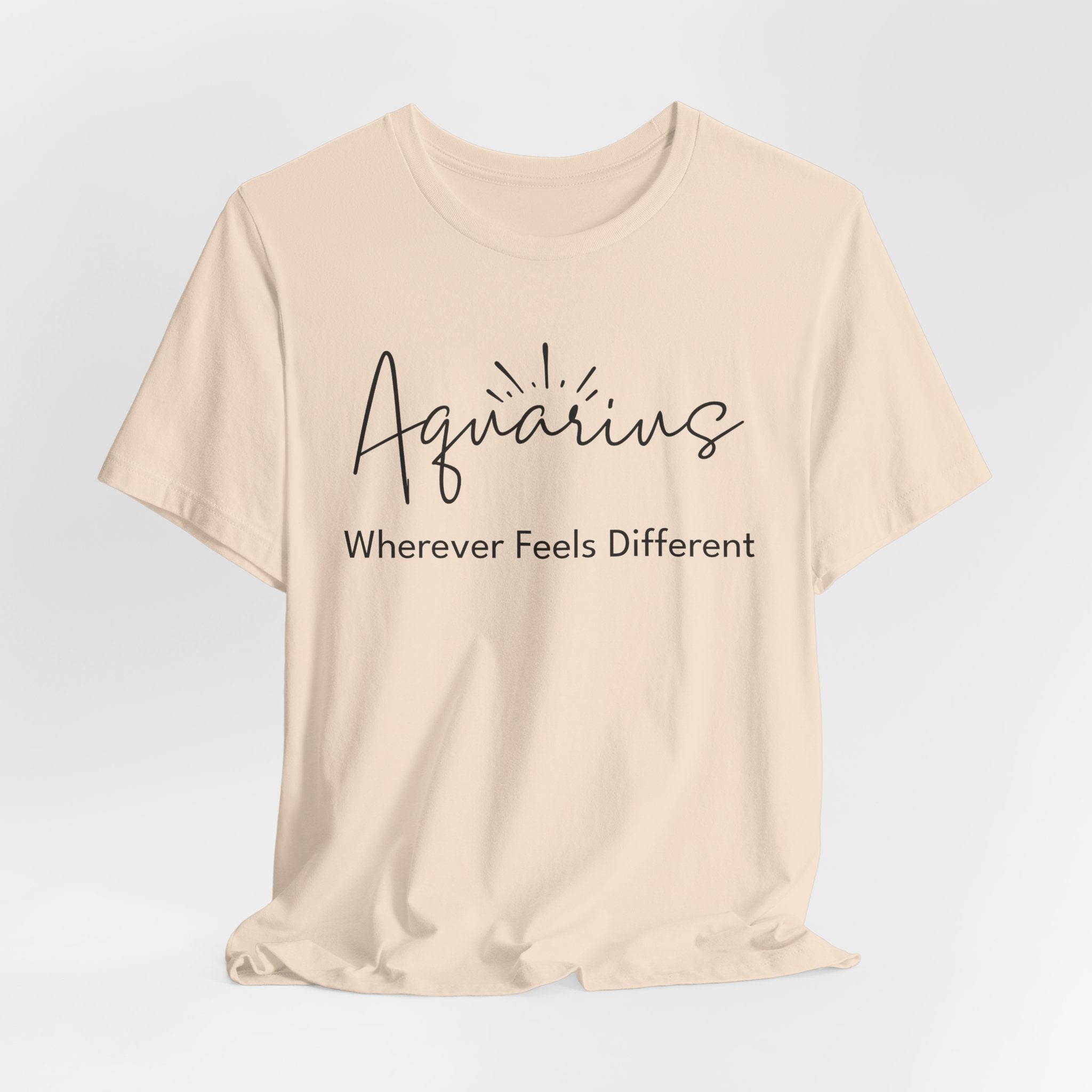 Aquarius Zodiac Travel T-Shirt