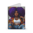 Vibrant Afro-Inspired Spiral Notebook