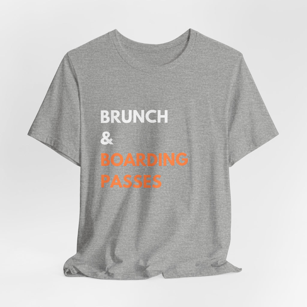 Brunch & Boarding Passes T-Shirt